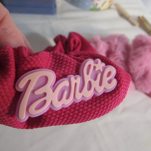 4 BARBIE HAIR SCRUNCHIES NEW - Picture 3 of 8